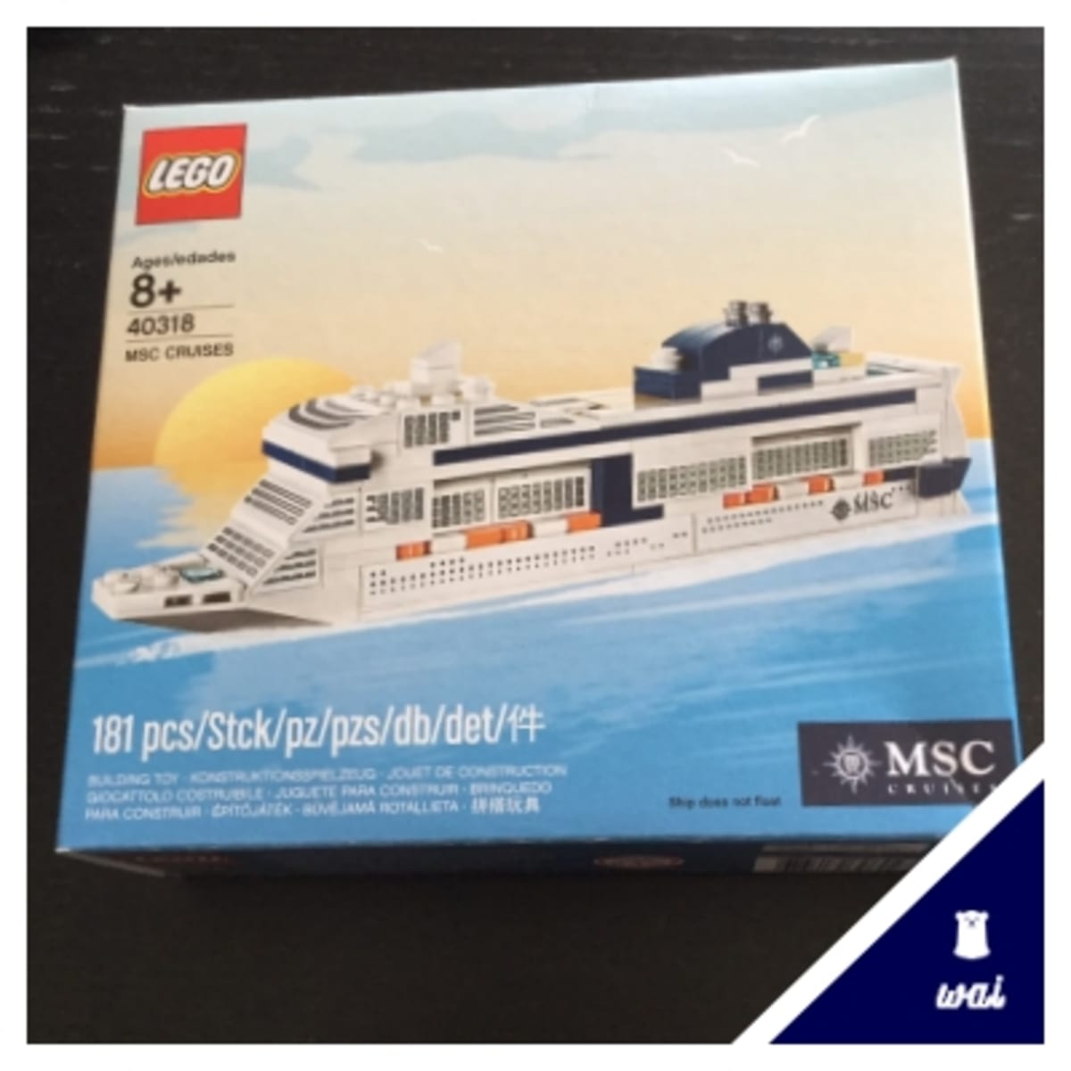 MSC船内限定レゴシップモデルの値段／MSC LEGO SHIP Price | Cruisemans