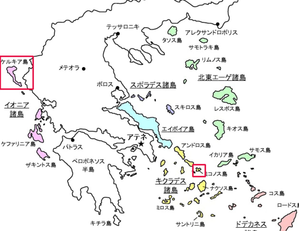 エーゲ海・アドリア海クルーズ(16)　荒波のエーゲ島へ