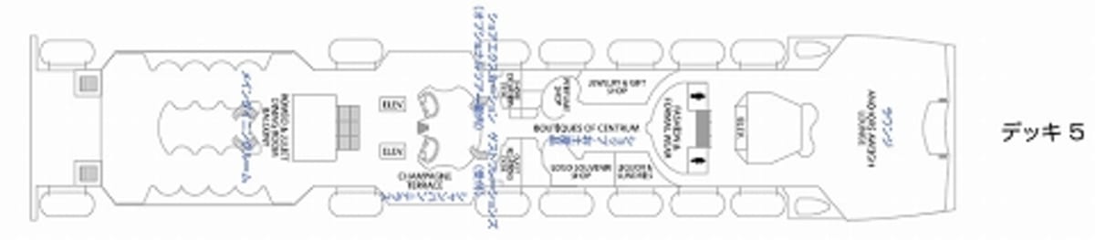 横浜発着Legend Of The Seas乗船記　第三日　その４　終日航海二日目その３（船内探検３）