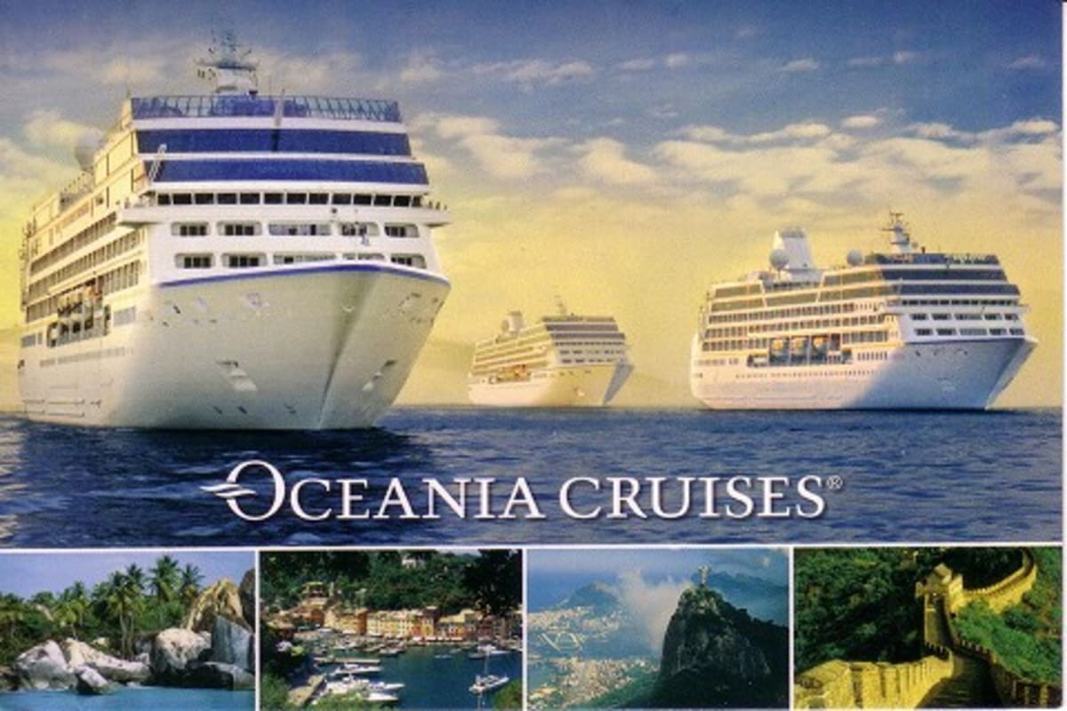 船絵葉書シリーズ　"Oceania Cruises"