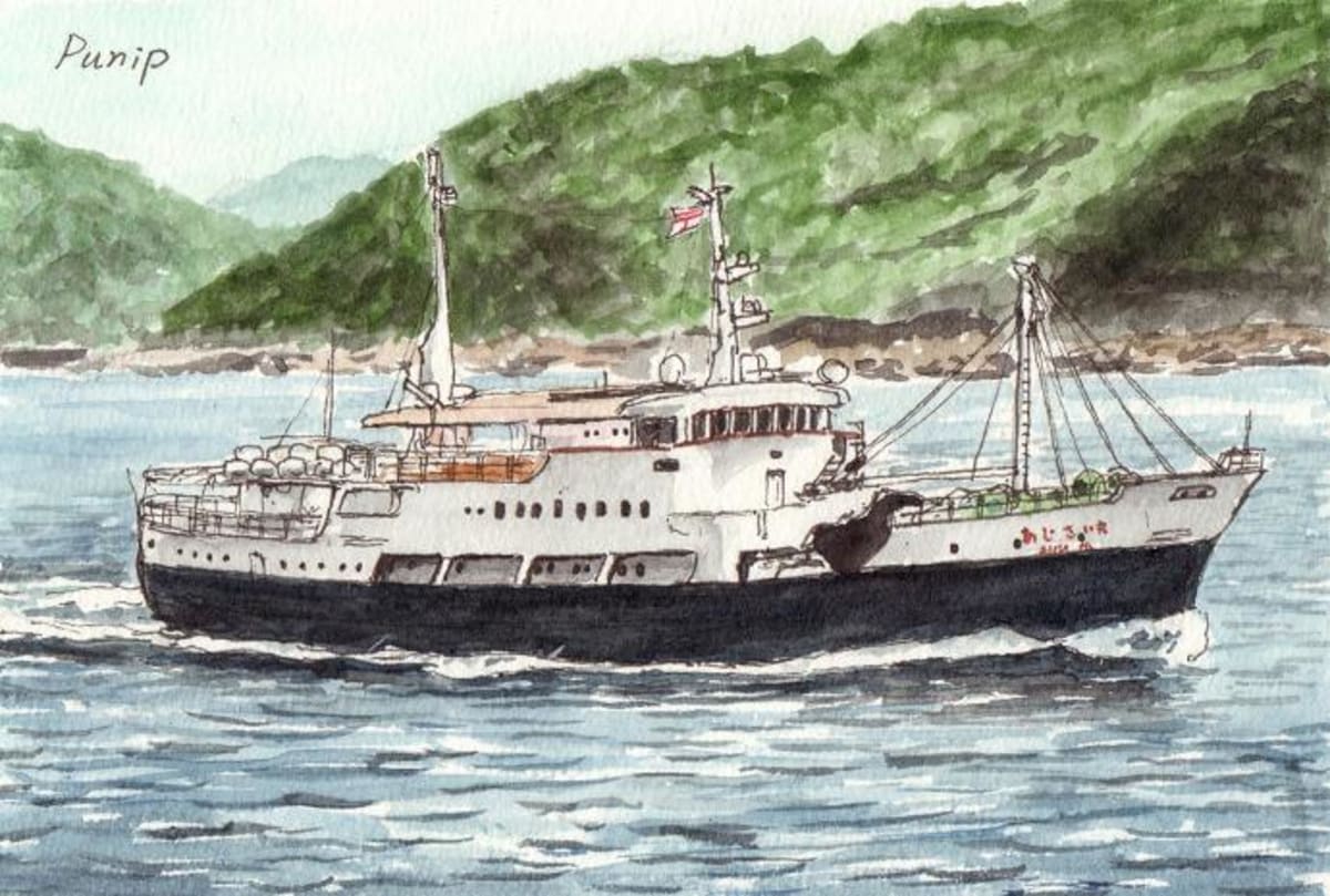 懐かしの東海汽船「あじさい丸」 | Cruisemans