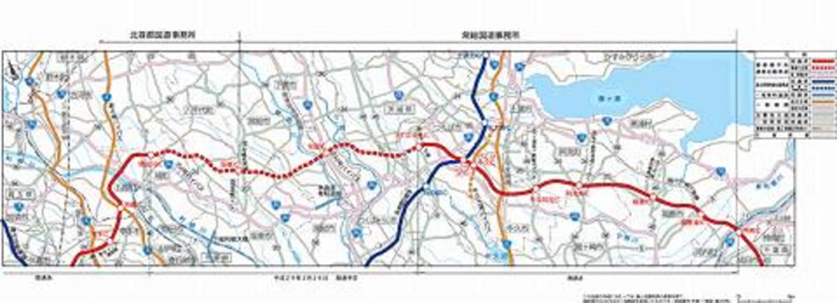 圏央道 境古河IC〜つくば中央ICの開通