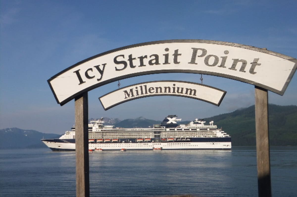 ICY STRAIT POINT 一泊9928円セレブリティーmillenniumで往く、アラスカ・カナダシーフードグルメの船旅