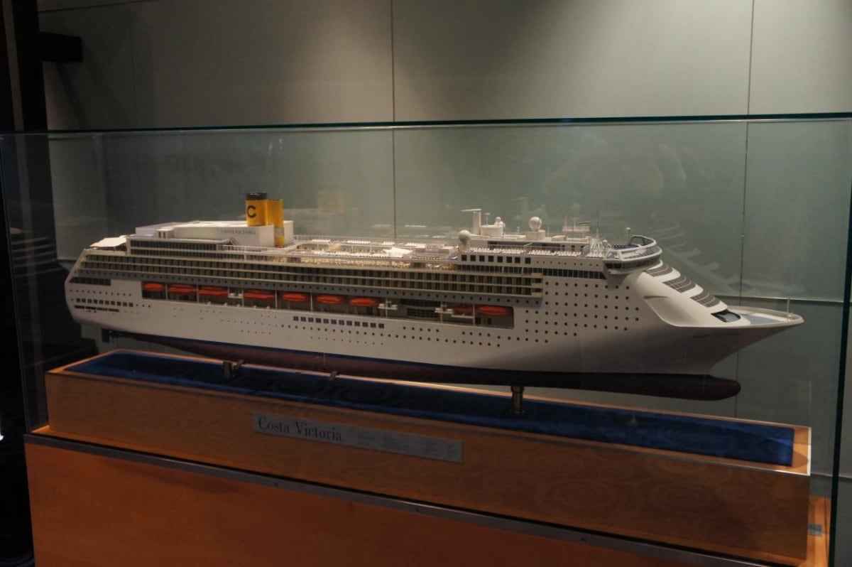 コスタ・ビクトリア 横浜～上海クルーズ～1日目～横浜出港・船内散策