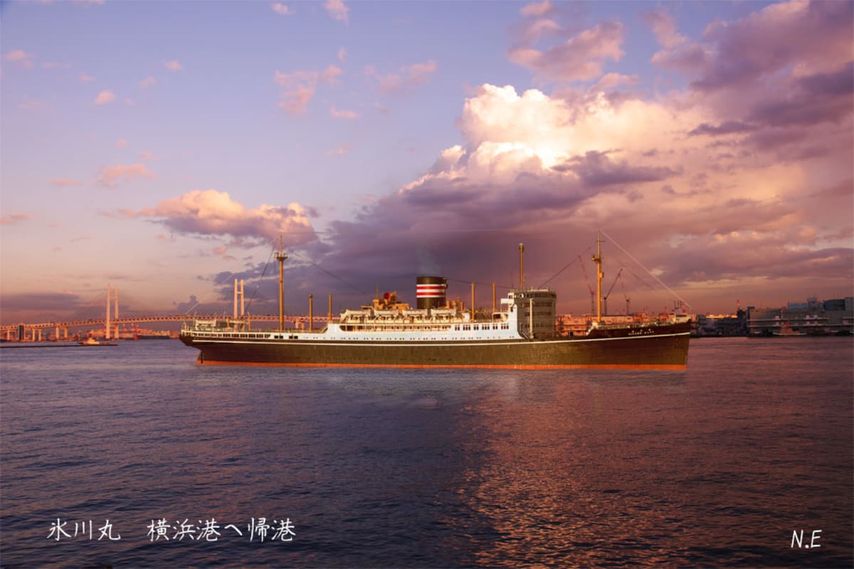 氷川丸 横浜に帰港 Cruisemans