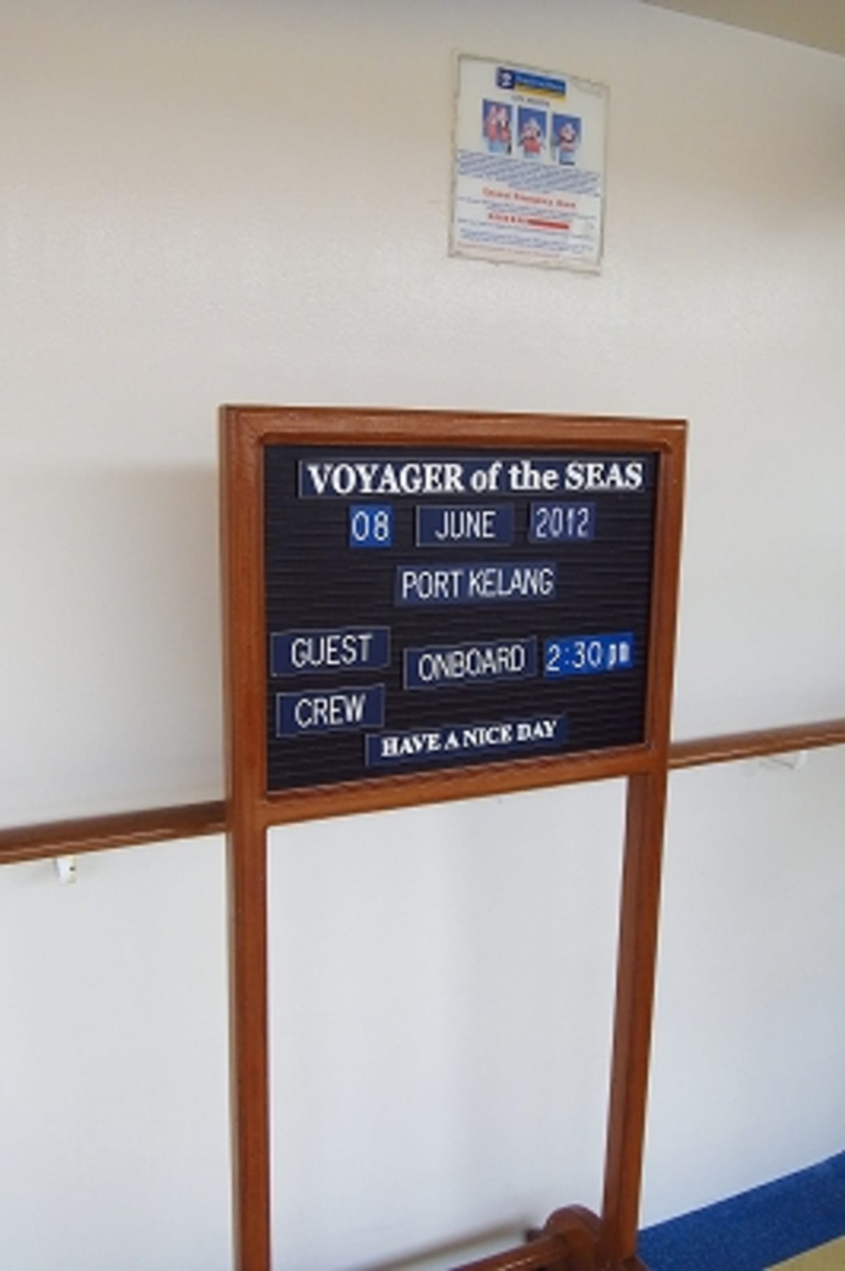 Voyager of the Seas マラッカクルーズ　その１４　06/08　その４　ポートケランターミナル周辺