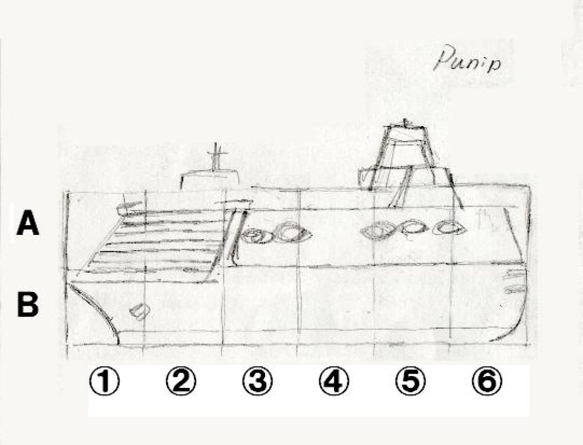 かんたんな船の絵のかきかた その１ Cruisemans