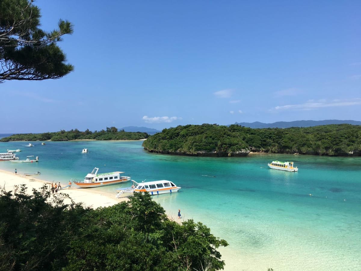 石垣島の川平湾。グラスボートに乗りました | 石垣島