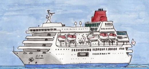 かんたんな船の絵のかきかた その１ Cruisemans