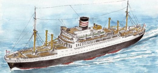 【驚きの値段】 日本海軍徴用船(航空母艦)豪華客船新田丸 八幡丸 春日丸 就航記念品 その他