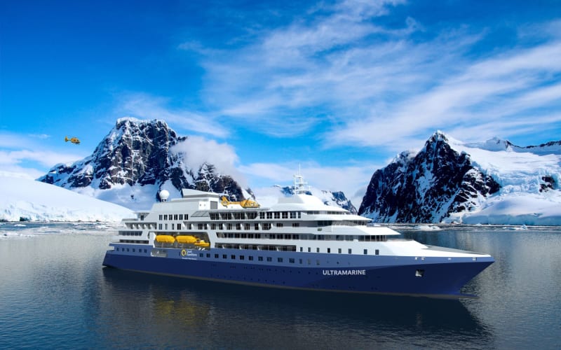 Quark Expeditions、2020年出航の新極地探検船「Ultramarine」を公開