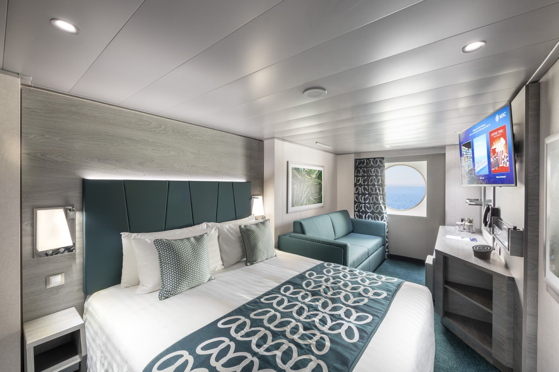 海側客室／MSCビルトゥオーサ