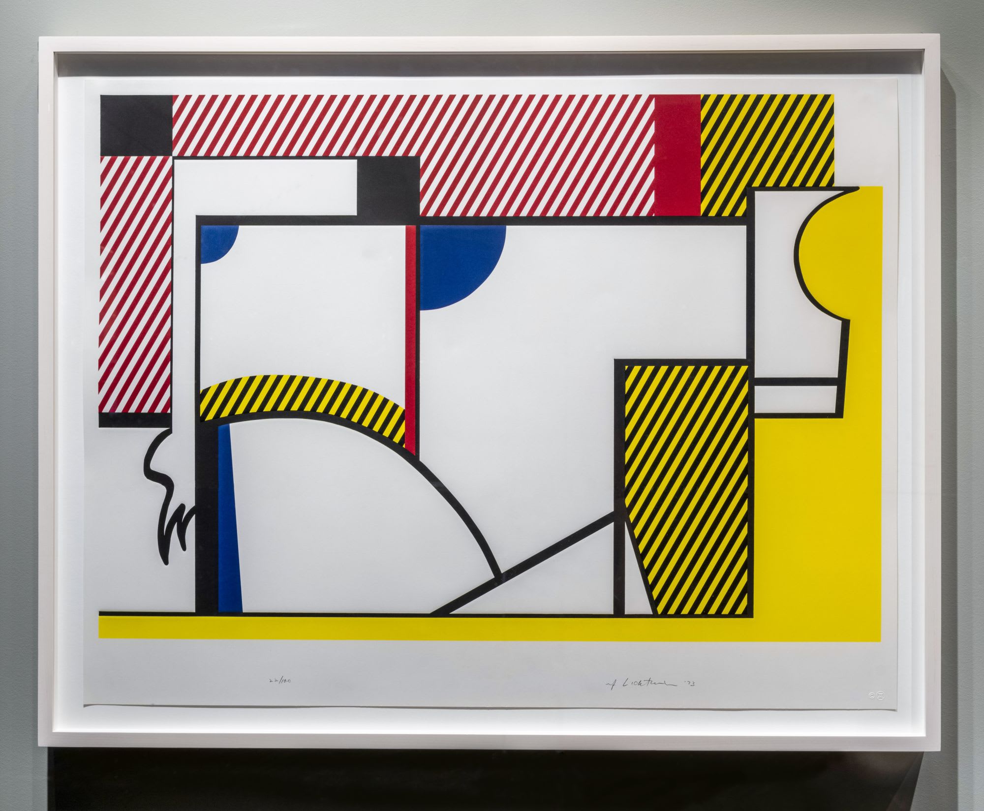 「Bull Profile Series」Roy Lichtenstein