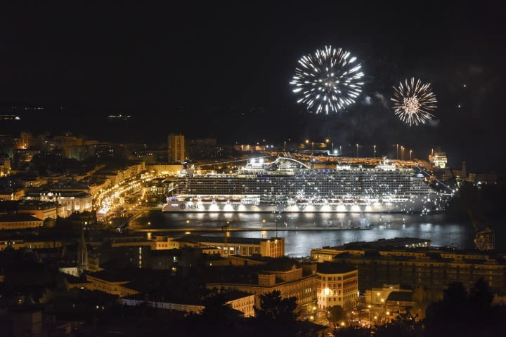 MSCシーサイドのローンチイベント