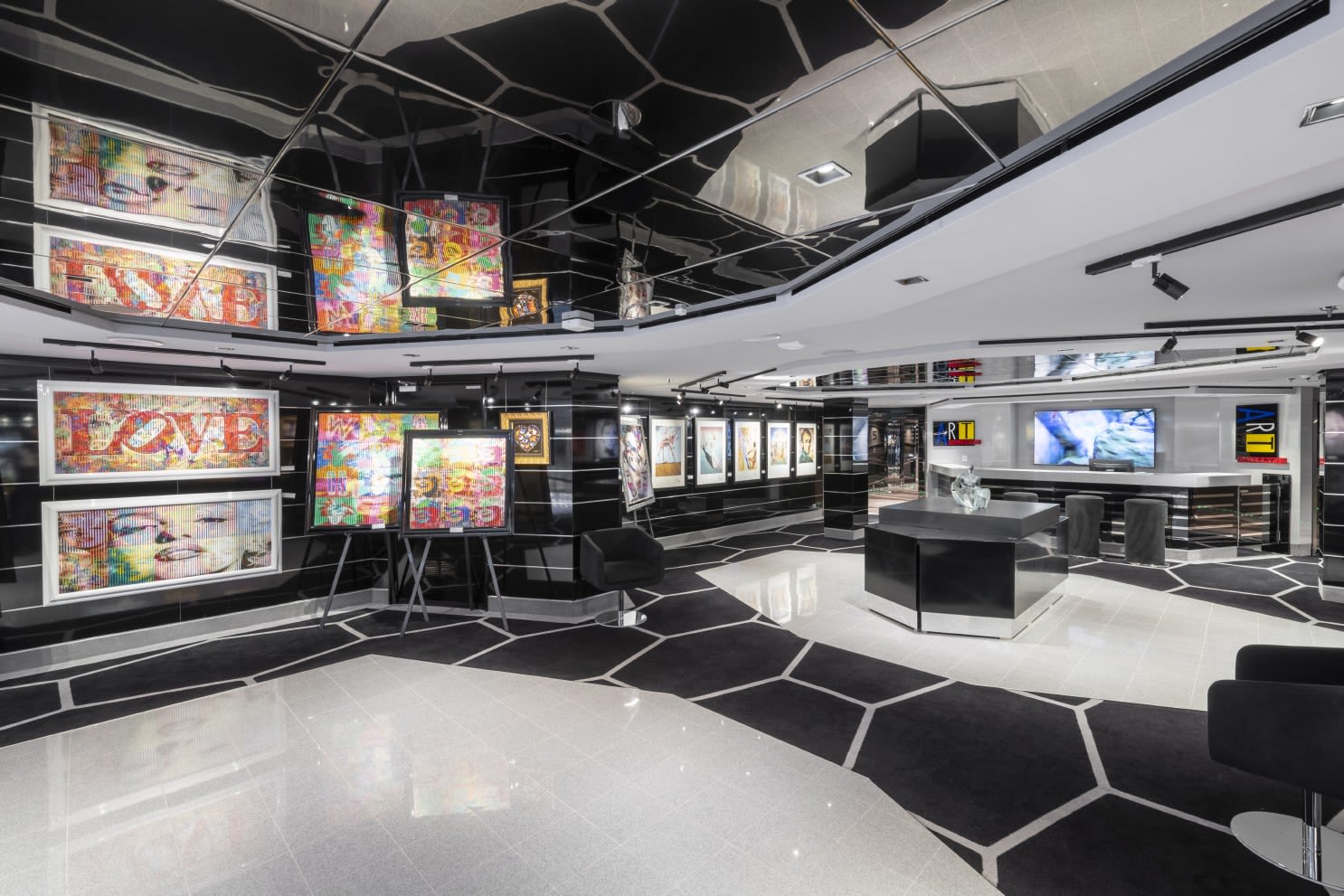 MSCシービューのアートギャラリー