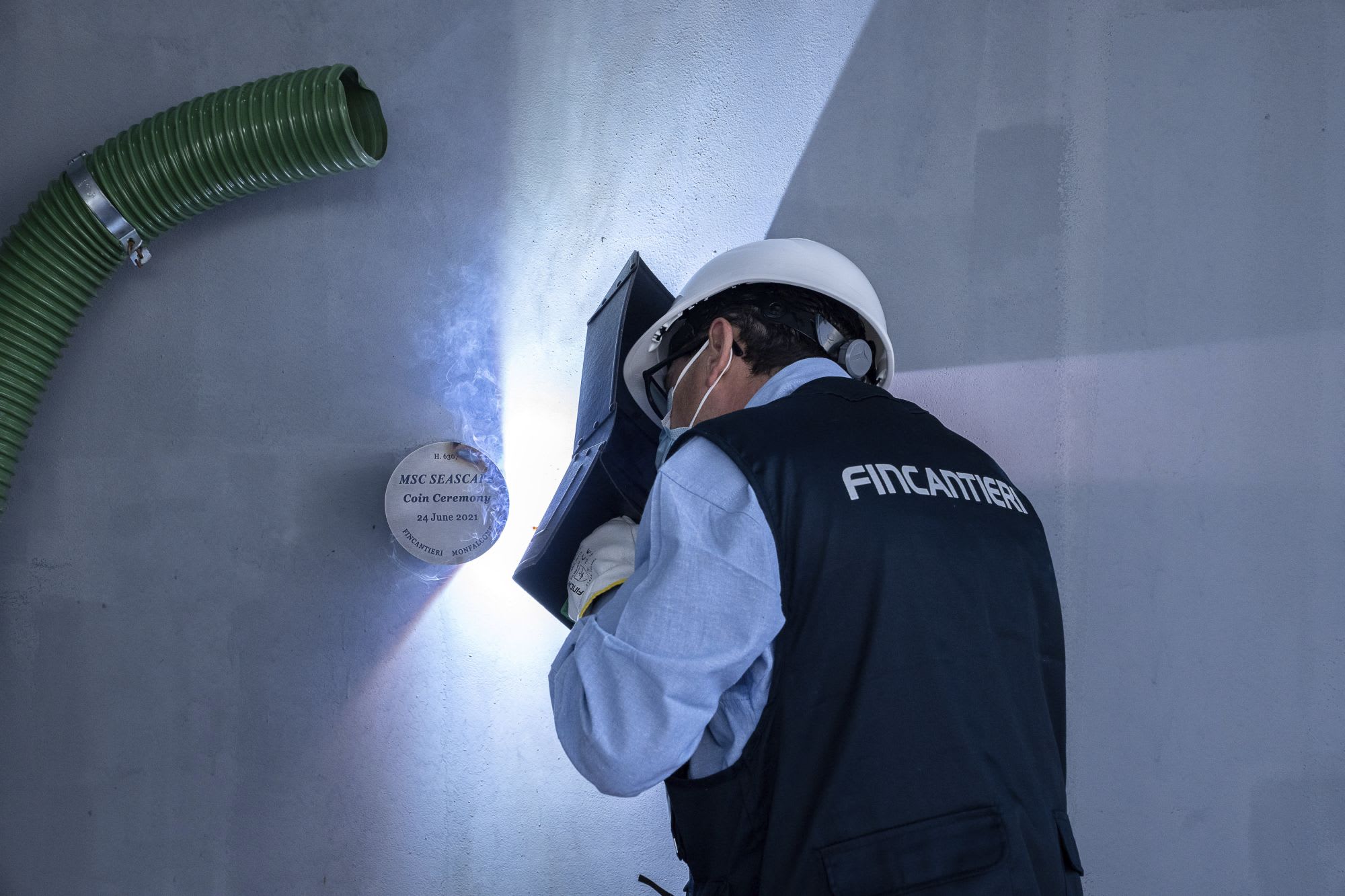 コインセレモニーの様子