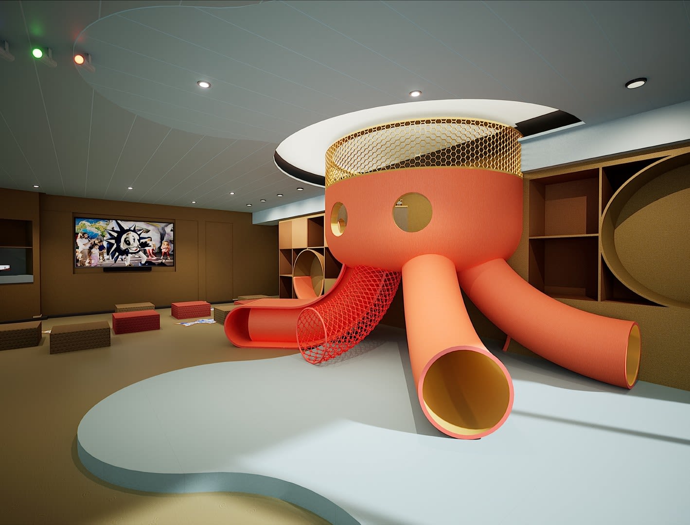 MSCワールド・エウローパのキッズエリア