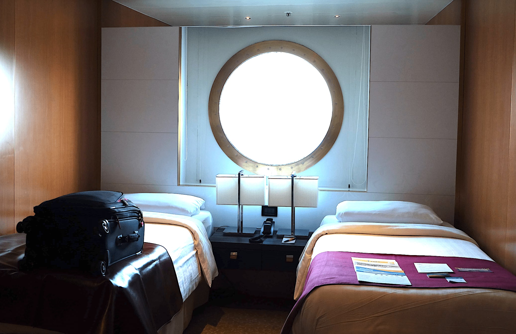 これから毎日お世話になる客室