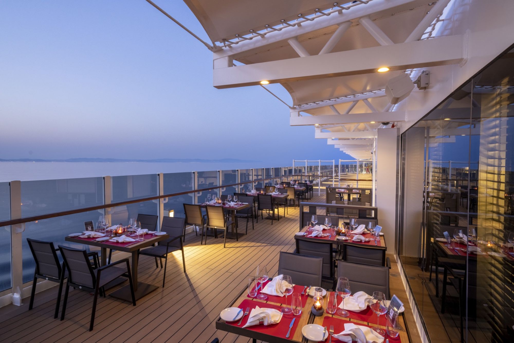 客船MSCシーショアのブッチャーズ・カット