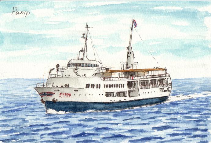 懐かしの東海汽船 初代「かとれあ丸」 | Cruisemans