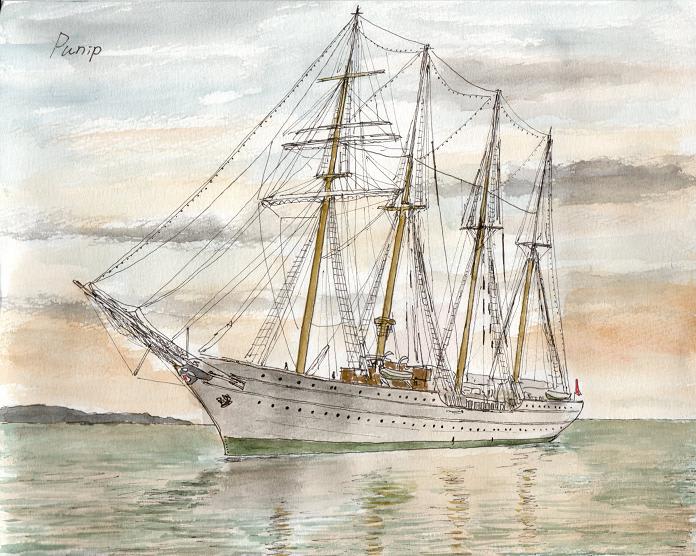 チリ海軍帆船、エスメラルダ来日 | Cruisemans