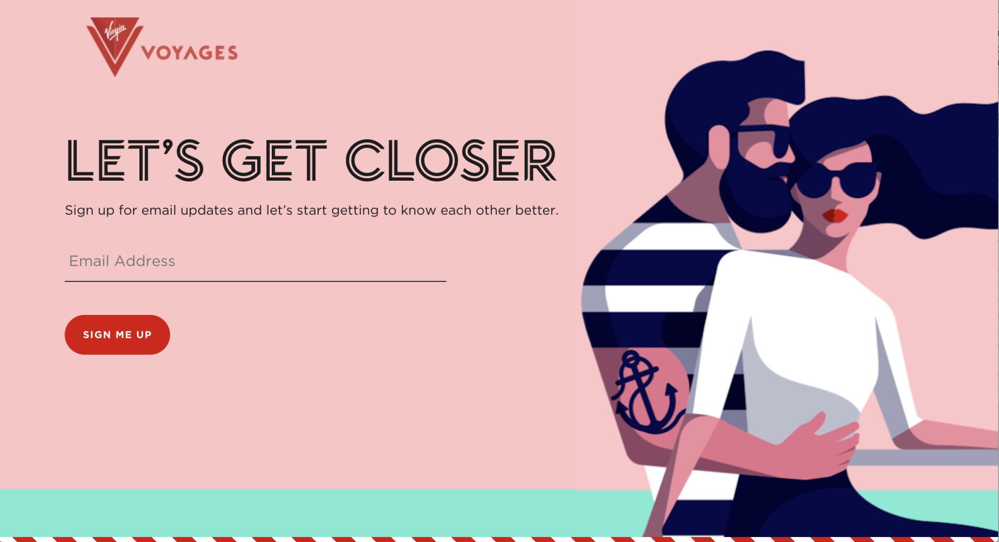 Virgin Voyages Website