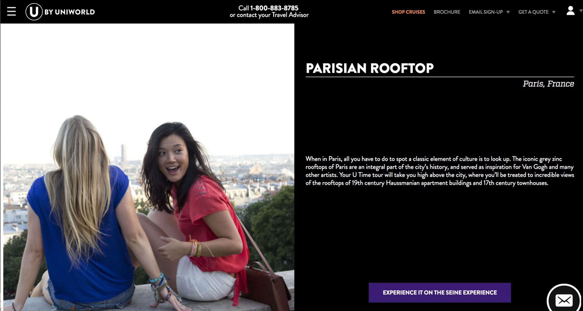 U by Uniworld WEBSITE