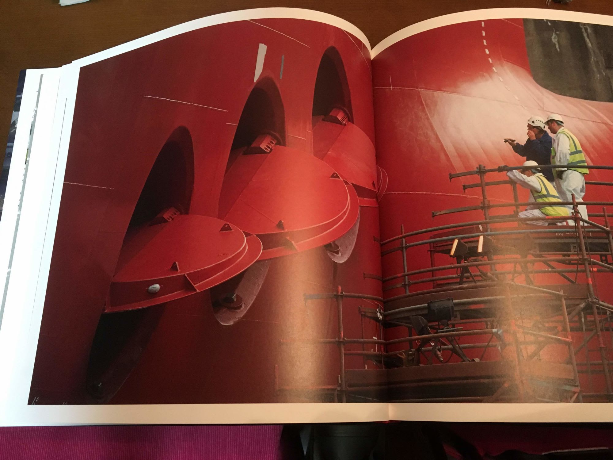 改修が終わった３つのスラスター