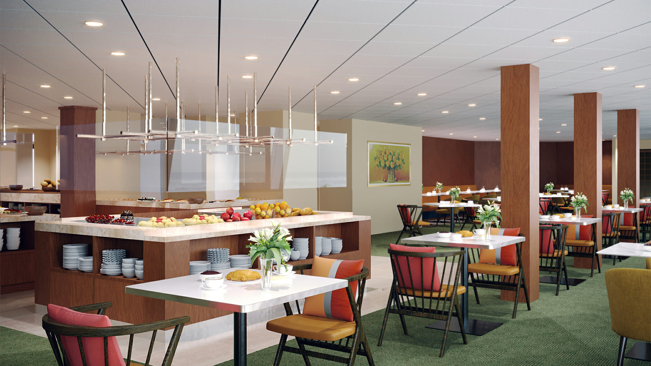 リドガーデン／©︎NYK CRUISES