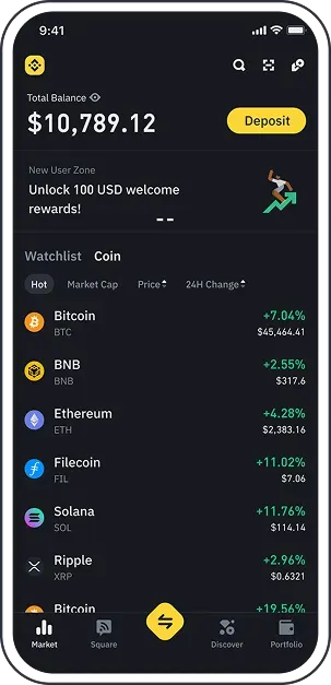 Binance App Development
