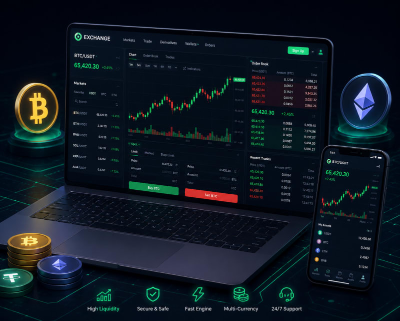 Crypto Exchange Development