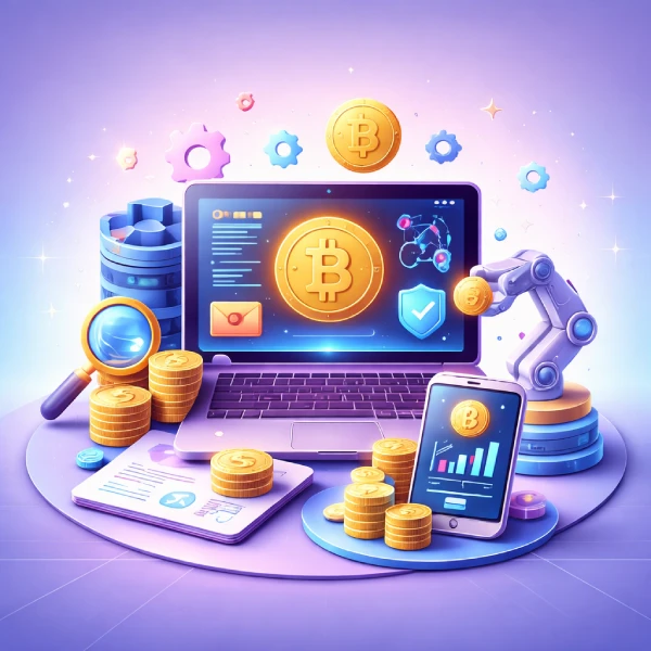 Our Crypto Token Development Services banner