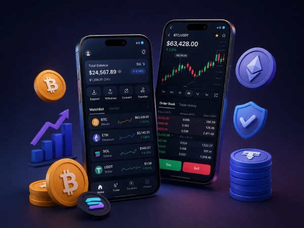 Cryptocurrency Exchange Script Android & iOS App Development