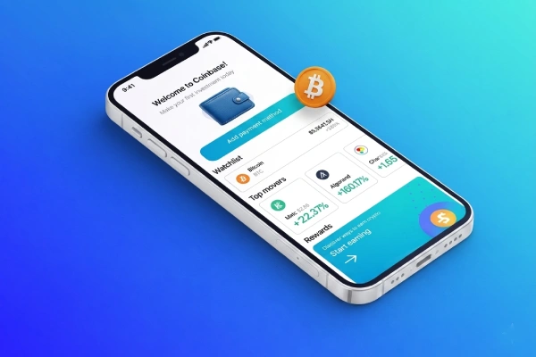 Coinbase Clone App Development — iOS & Android