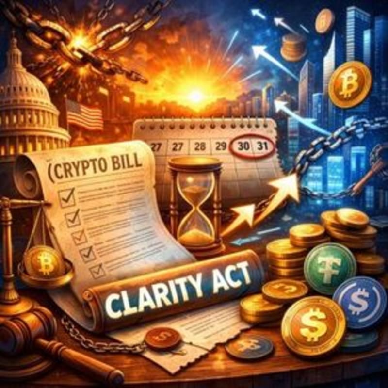CLARITY Act Next Up: What Happens After The Stablecoin Deal—And Why Mid-May Matters