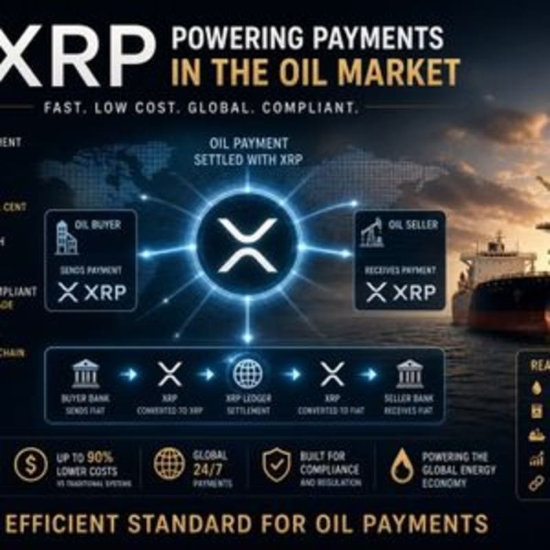 Is Ripple Looking To Put The Oil Market On The XRP Ledger?