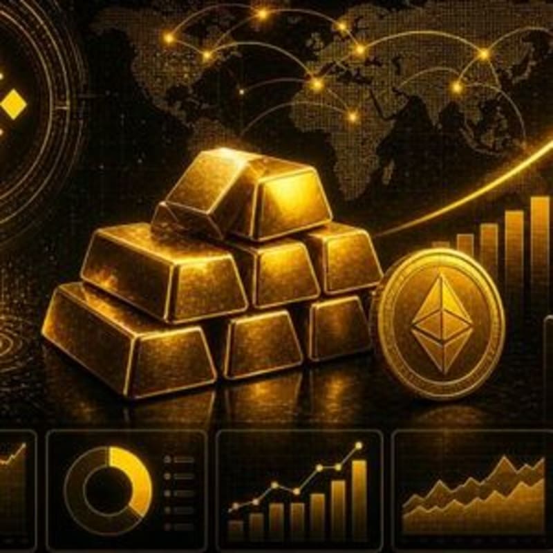 Binance Tokenized Gold Reserves Grew 344% In 15 Months – Crypto Investors Are Quietly Moving Into Gold