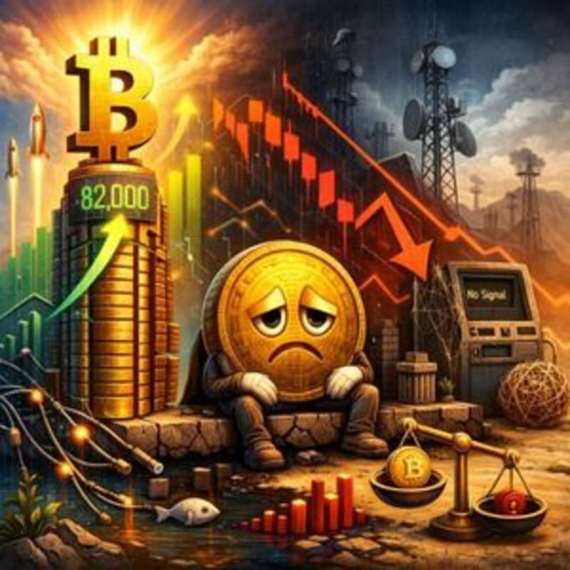 Bitcoin At $82K, But Metrics Don’t Smile: Network Activity Down, Spot Demand Negative—What’s Next?