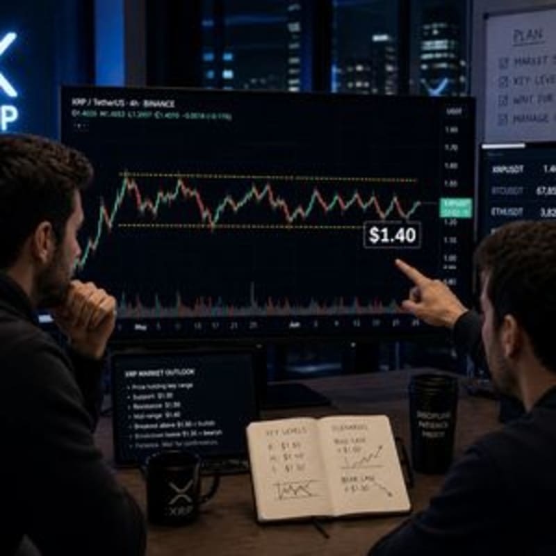 XRP stuck at $1.40: will bulls break key resistance or fade again?