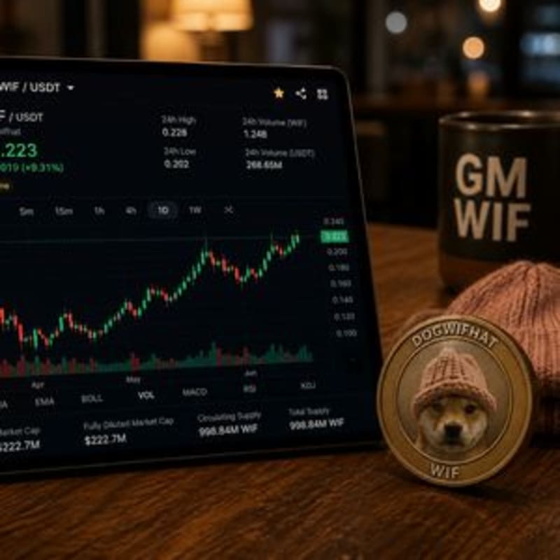 Why is Dogwifhat up 15% since Tuesday? Check forecast