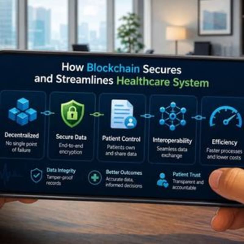 How Blockchain Secures and Streamlines Healthcare System