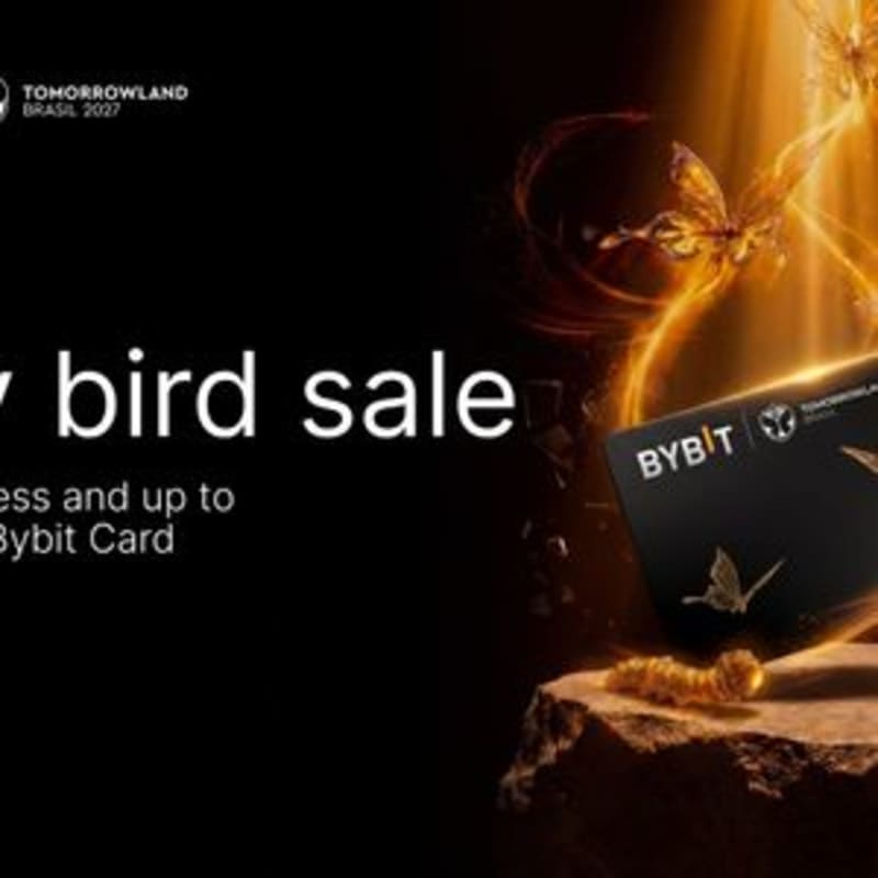 Bybit Announces Early Bird Ticket Access for Tomorrowland Brasil 2027 for Bybit Cardholders
