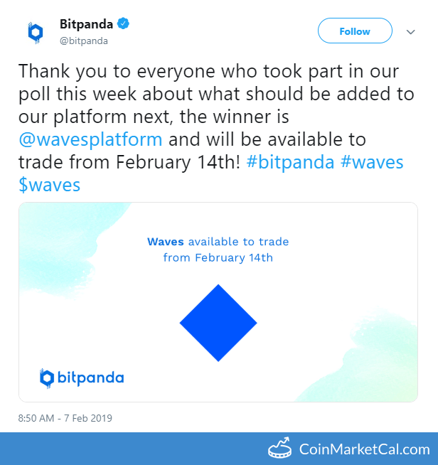 Bitpanda Listing