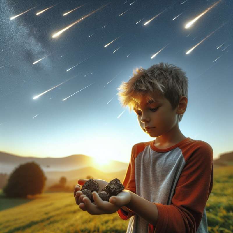 Meteors: Sizes and Frequencies