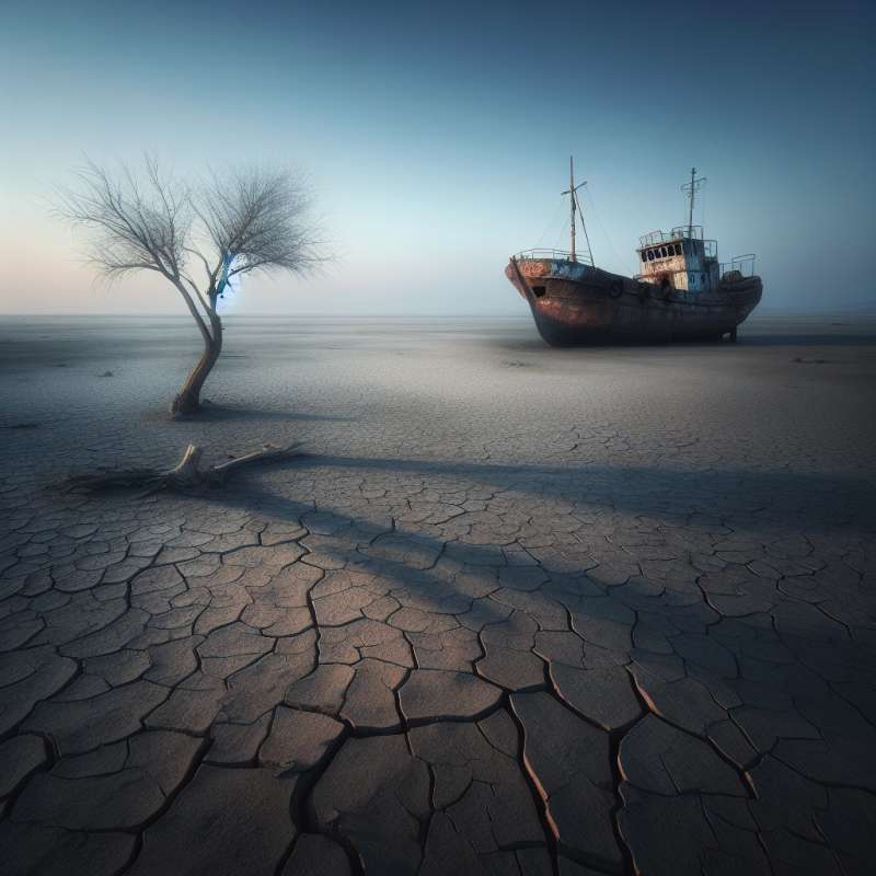 Vanishing Aral Sea