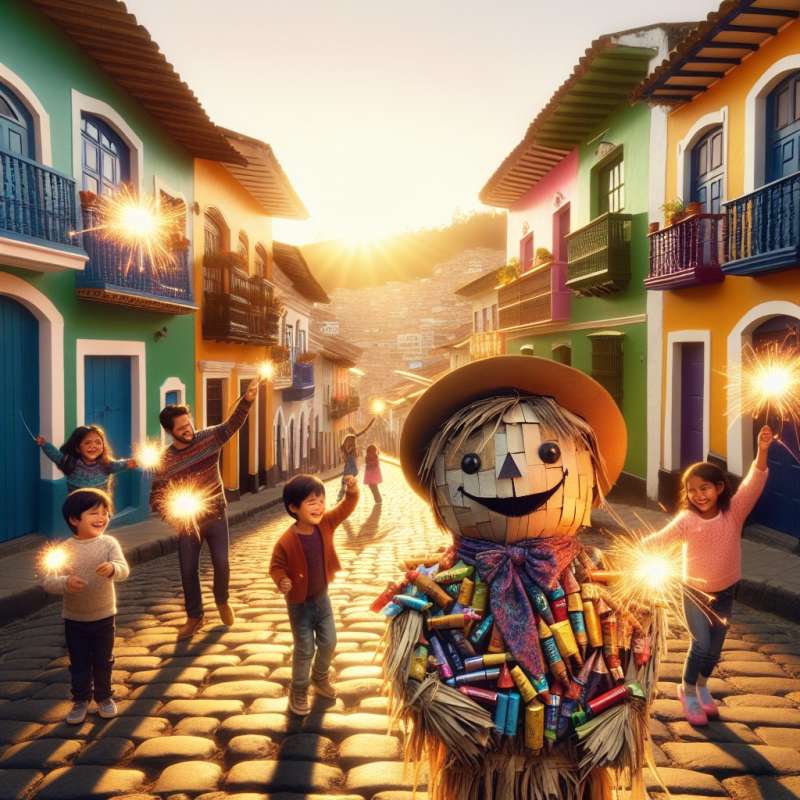 Ecuador's Burning Scarecrows