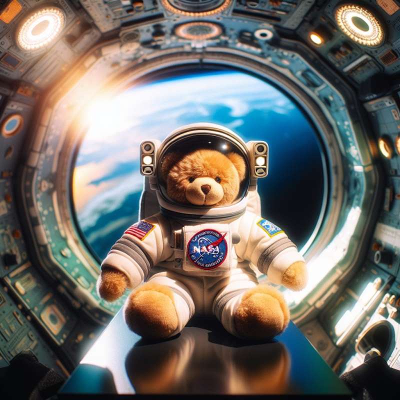 Teddy Bears in Space