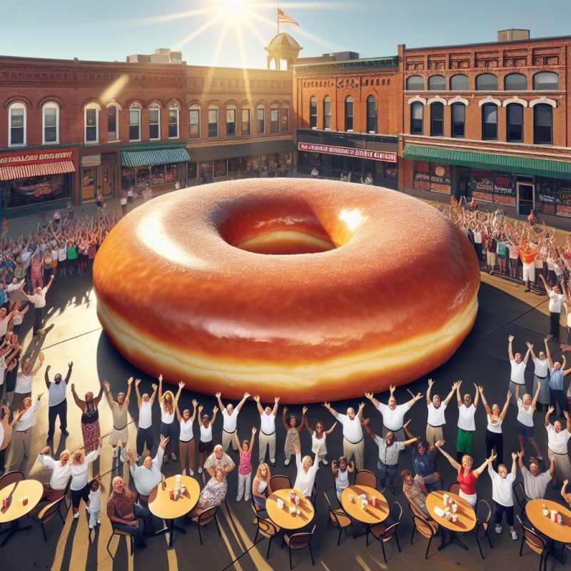 Guinness World's Largest Donut