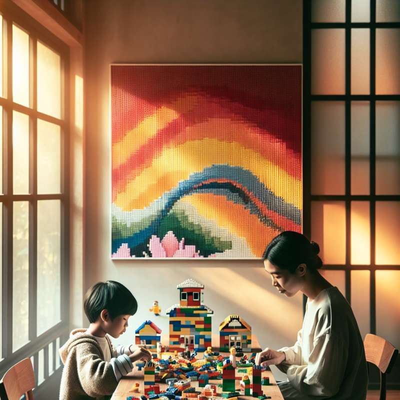 LEGO as Art and Therapy