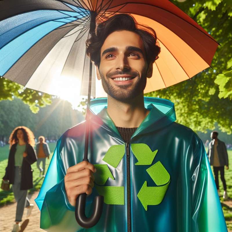 Eco-Friendly Rainwear Shift